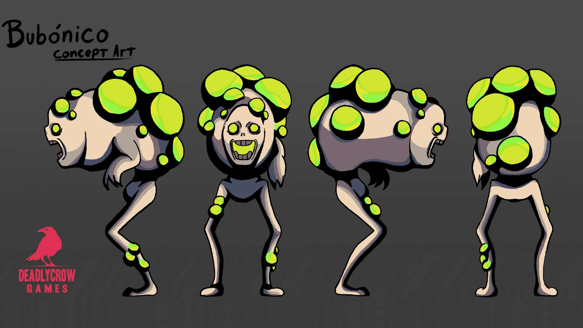 Bubónico — creature concept art by Sofía Tolosa